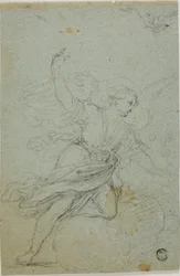 Angel Annunciate (front); Samson and the Lion (back)