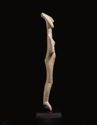 Cycladic reclining female figure, name-piece of the Schuster Master, Early Cycladic II, c.2400 BC