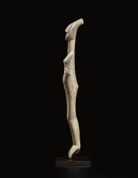Cycladic reclining female figure, name-piece of the Schuster Master, Early Cycladic II