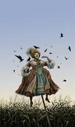 Baroque Operatic Soprano Scarecrow