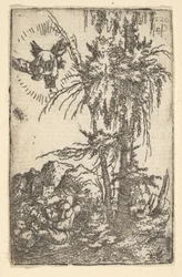 Joachim Receiving the Promise of the Birth of the Virgin