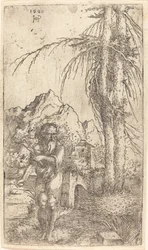Saint Jerome in a Landscape