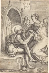 Saint Jerome with the Angel