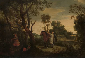 A Woman Mounts her Robber’s Horse: 