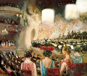 The Orchestra of Pau Casals at the Catalan Musical Palace in Barcelona, 20th Century