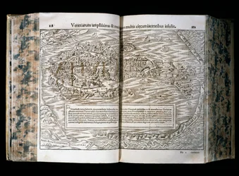 Venice, Illustration from Cosmographia, by Sebastian Munster
