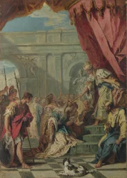 Esther before Ahasuerus, ca 1730