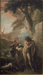 Hercules and Cacus (Preparatory sketch)