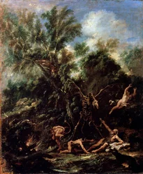 The Temptation of Saint Anthony, c. 1706-1707