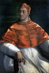 Portrait of Clement VII (Jules de Medici) (1478 - 1534)