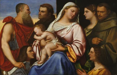 Madonna and Child with Saints and Donors