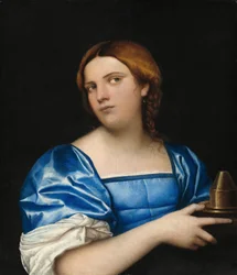 Portrait of a Young Woman as a Wise Virgin, c. 1510
