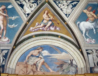 The Loggia of the Galatea (detail)