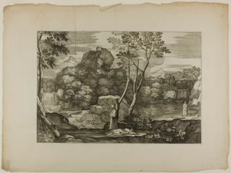 Landscape with a Dead Man and Two Priests