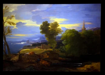 Oxen in a Pastoral Landscape