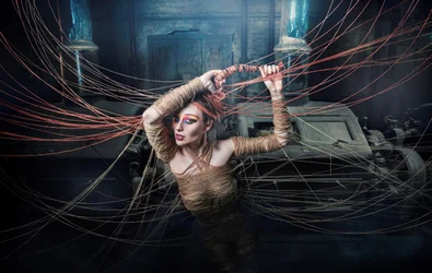 Mysterious Thread Portrait
