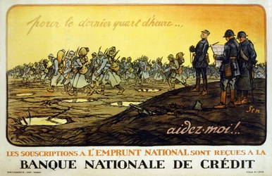 Help me! Subscriptions to the National Loan available at the Banque Nationale de Crédit