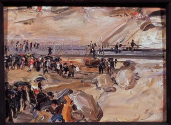 Promenade in San Remo (Italy)