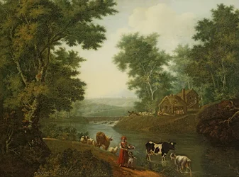 Landscape in the Surroundings of Saint Petersburg