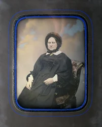 Portrait of Maria Trofimovna Pashkova, née Countess von Baranov, 1840s