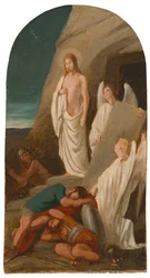 Overall Sketch for the Altarpiece of Sotkamo Church, Resurrection of Christ