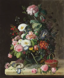 Still Life, Vase of Flowers