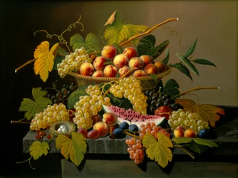 Still Life with a Basket of Fruit