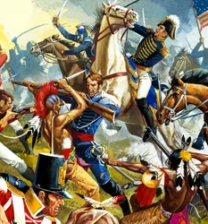 Native American Indians vs American Soldiers