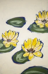 Golden Water Lilies