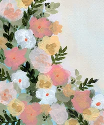 Soft Pastel Flowers