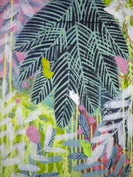 Vibrant Jungle Leaves
