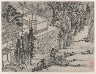 Twelve Views of Tiger Hill, Suzhou: The Enlightened Stone Retreat, after 1490