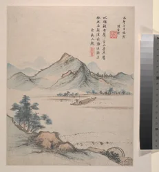 Landscapes, Flowers and Birds, Dated 1639