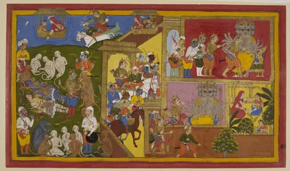 Indrajit Injures Rama and Lakshmana; Monkeys Despair but Vibhishana Consoles Them