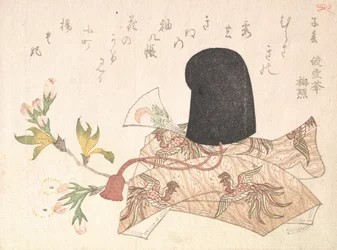 Cherry Blossoms and Court Hat, probably 1816