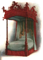 Mahogany Bed