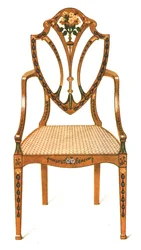 Painted Satin-wood Chair