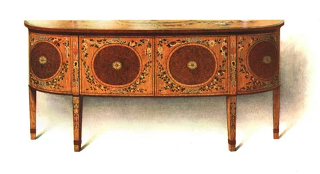 Painted Sideboard-commode
