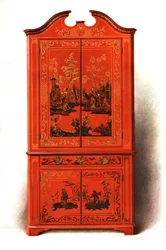 Red Lacquer Cabinet, 1907-1908