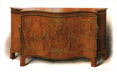 Inlaid Commode