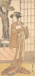 The Actor Segawa Kikunojo Third as an Oiran