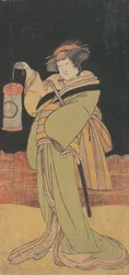 The Second Yamashita Kinsaku as a Woman Standing at Night