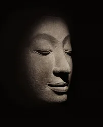 Buddha head from the early Ayutthaya Period