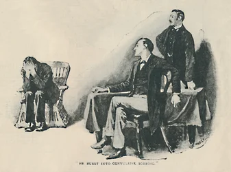 He Burst into Convulsive Sobbing, 1892