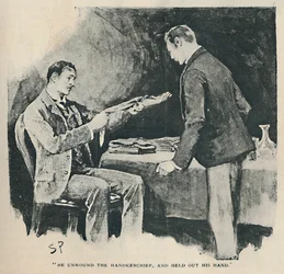 He Unwound The Handkerchief, And Held Out His Hand, 1892