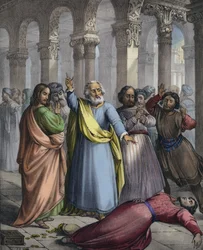 The Death of Ananias