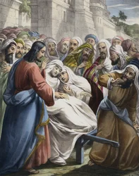 The son of The Widow Of Nain raised to life