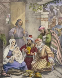 The Worship and Offerings of the Wise Men