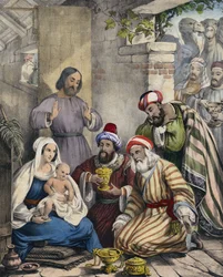The Worship and Offerings of the Wise Men