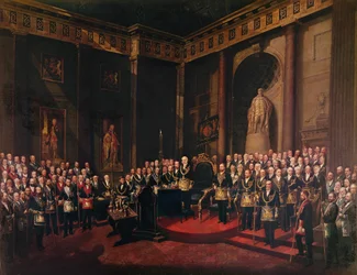 The Reception of HRH The Prince of Wales as Past Grand Master, 1st December 1869